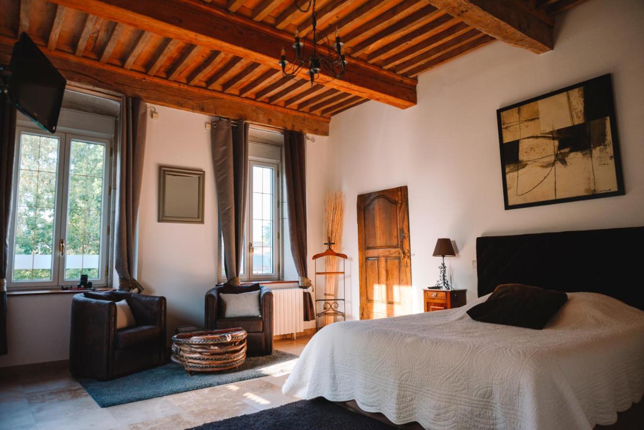 Bed and Breakfast Domaine Du Manoir Les Avenières Exteriér fotografie